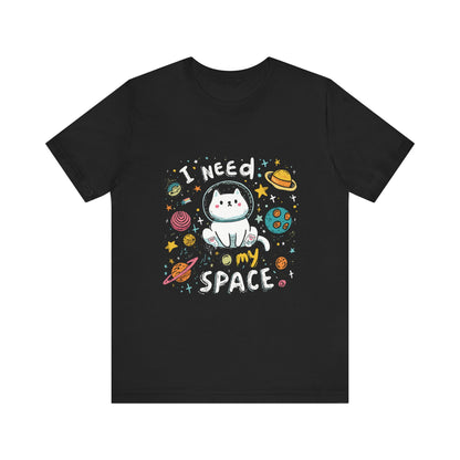 I Need My Space – Funny Astronaut Cat T-Shirt