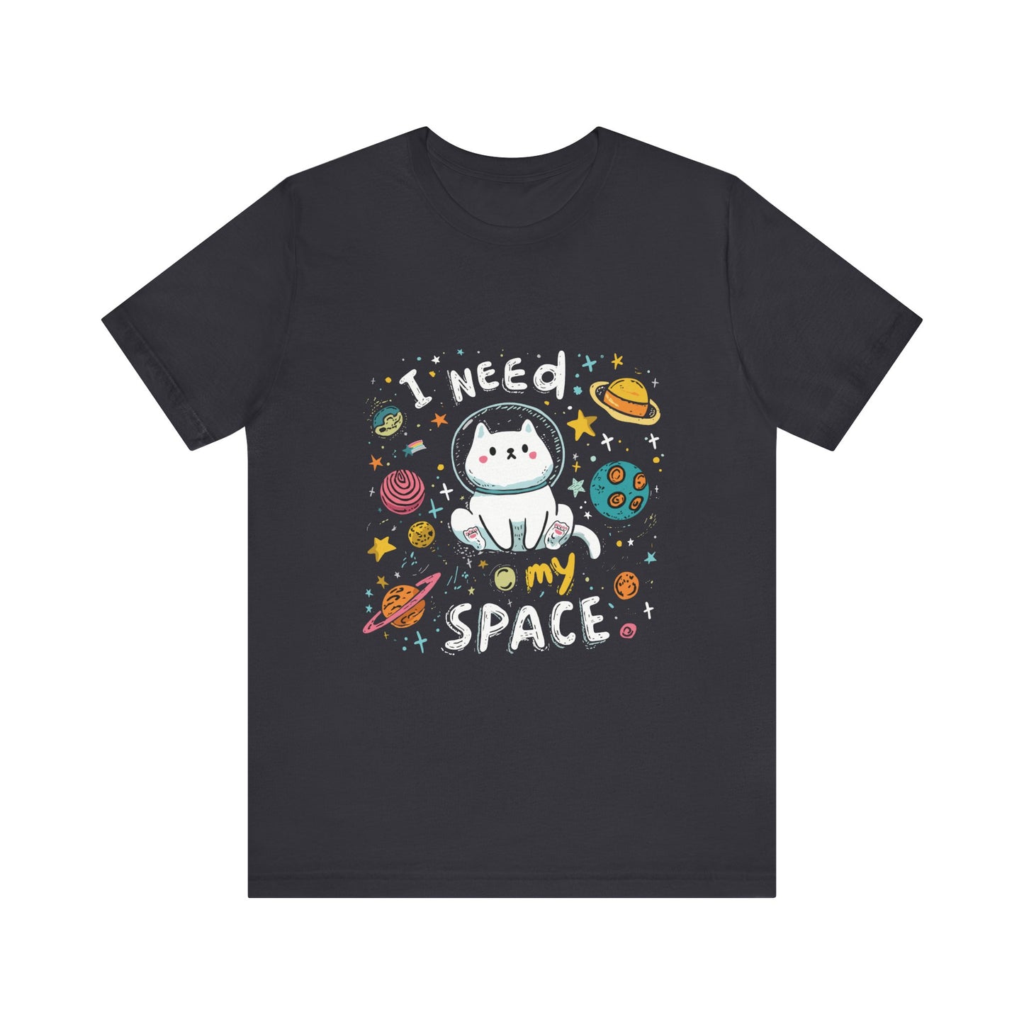 I Need My Space – Funny Astronaut Cat T-Shirt