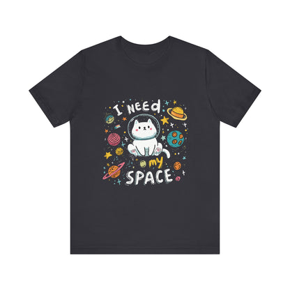 I Need My Space – Funny Astronaut Cat T-Shirt